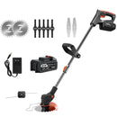 850W/650W Electric Cordless Grass Trimmer 18000PRM Handheld fuel Cup Adjustable Weeder Garden Tool With 2PCS 21V Battery