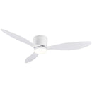 Ceiling Fan with LED Light And Remote Control  Modern Slim Design Energy-saving Decorative Light with Fan Ideal for Bedroom