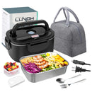 Electric heated lunch box 75W stainless steel detachable 1.8 L heating bowl 12V/24V/220V, car/truck/office dining box