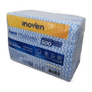 Multi-Purpose Cloth Wiper Blue 500 Units Disposable Reusable Absorbent Cleaning Type Perfex