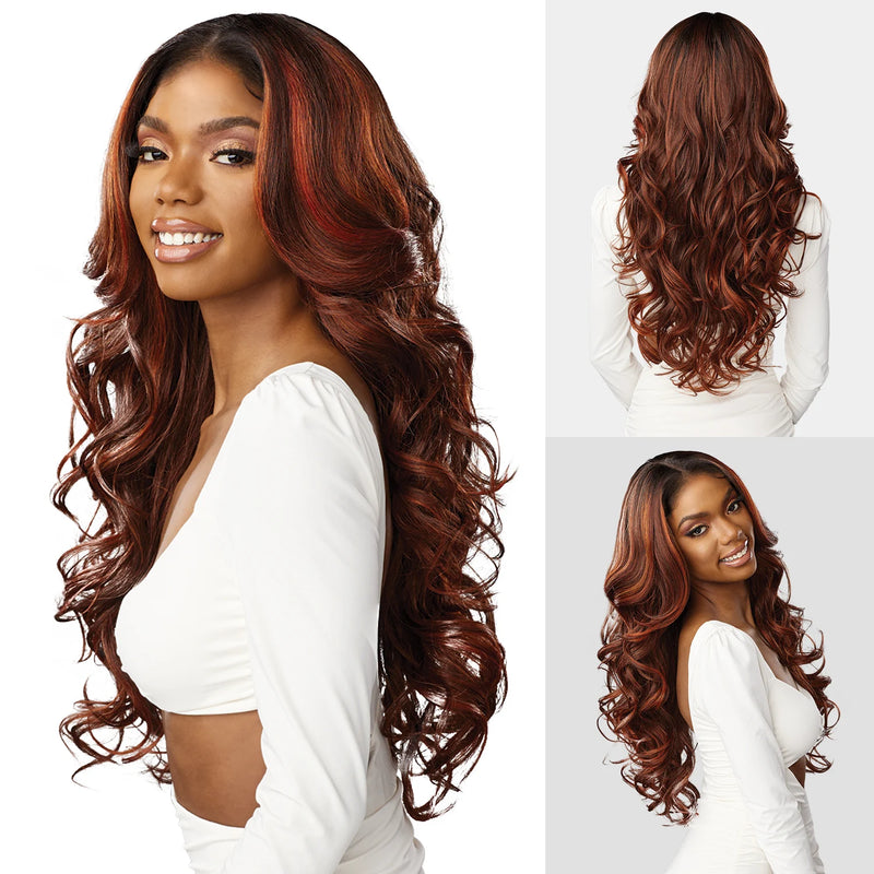 Sensationnel Butta Pre-Cut HD Lace Front Wig Glueless Unit 3 - Long, Loose Wave, Easy Wear, Flawless Look