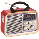 Radio Retro bluetooth ,entrada usb,microsd lanterna e sainda auxiliar AD-3188