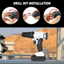 The Ironwright | 21V Cordless Drill Driver, 45Nm, 29-Piece Kit