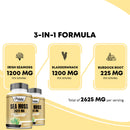 Sea Moss - Supports Joint and Heart Health, Improves Digestion, Boosts Immunity - 120 Capsules