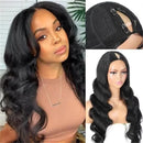30 Inch Body Wave V Part Wig Human Hair Wigs 100 Human Hair For Women 180 Density Remy Hair Natural Color Human Hair Wigs