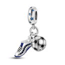 2024 Expect Amazing Carnival Charms Bead 925 Sterling Silver Play Football Dangle Fit Bangle Bracelet Necklace DIY Jewelry