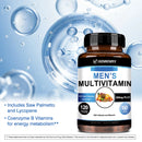 Multivitaminpräparate für Männer – Antioxidantien, Knochen, Immunsystem, Energie, Stoffwechsel, Muskelfunktion – 120 Kapseln