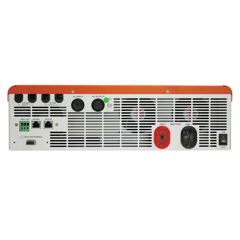 Powland 11KW 6.2KW 48V 4KW 24V Hybrid Solar Inverter Dual MPPT 160A Pure Sine Wave 230V Single phase On-grid Off-grid  VAT Free