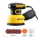 300W Electric Sander Machine Random Orbital Polisher Variable Speed Sander with 125mm Sandpaper Car Polishing Machine DIY Tools