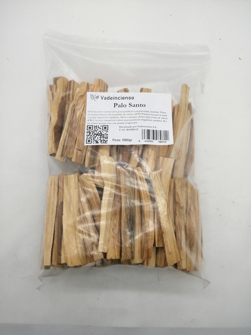 Palo Santo Natural bagged 1 kilogram thermically to preserve all its properties to burn, eliminate bad energy to promote Harmonia in the home collected in Peru Wood sacred aromatherapy Spa