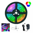 Kit Fita Led Colorida 3528 Rgb Luz Led Original Com Fonte E Controle