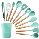 The Atelier | 12-Piece Silicone Cooking Utensil Set
