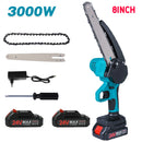 TKKEACE Mini Chainsaw 6 Inch with 2×21V Battery, Powerful Electric Small Portable Chainsaw with Automatic Oiler for Easy Pruning