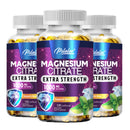 Magnesium Citrate - Muscle, Nerve and Energy Support, Improved Heart Health - 120 Capsules