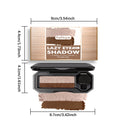 Women's Natural Color Pearlescent Matt Novice Makeup Sequins Eye Shadow Long Lasting for Eye Makeup Perfect Dual Color Eyeshadow