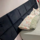 Headboard Upholstered Decorative Adhesive Stickers-1 PIECE 40x30 cm