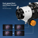 Svbony SV503 Astro telescope 70/80/102ED Extra Low Dispersion Achromatic Refractor OTA  For Exceptional Viewing Astrophotography