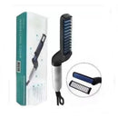 Men's Hair Beard Portable Hair Curler Electric Comb Straightening Brush
