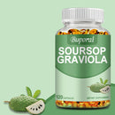 Soursop Graviola - Immune Enhancement Promote Digestion & Cellular Health, Improve Mood and Relieve Stress - 120 Capsules