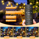 The Horizon Line | 24V Low-Voltage Remote-Controlled Outdoor String Lights