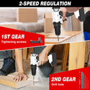The Ironwright | 21V Cordless Drill Driver, 45Nm, 29-Piece Kit