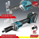 35000RPM Brushless Die Grinder 6mm 2000W Electric Cordless Variable Speed Rotary Tools For Makita 18v Battery (No Battery)