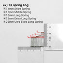 TX Keyboard 22mm UXL spring