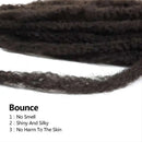 18inch Synthetic Yaki Marley Hair Braids Crochet Marley Twist Braiding Hair Extensions for Black Women Afro Kinky Yaki Hair