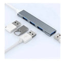 USB 3.0 Hub 4 Ports 5 Gbit/s Superschnell Maus Tastatur HD