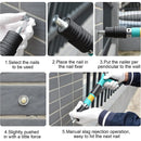 Mini Steel Nail Gun With 100PCS Nail Manual Rivet Gun Concrete Wall Anchor Wire Slotting Service Wall Wall fastenter Rivet