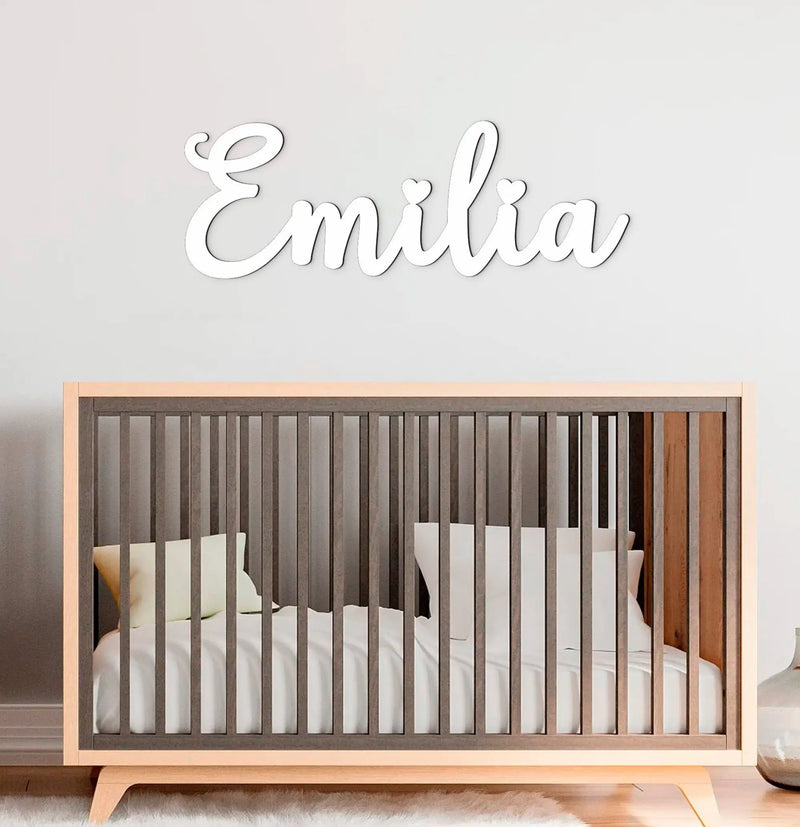 Personalized Baby Bedroom Wall Decor Sign Custom Wooden Name Sign Nursery Decor Name Wood Letters For Birthday Party Gifts