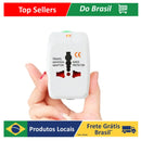 Tomada Adaptador  Universal Internacional Viagem + 150 Países