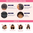 Outre Perfect Hairline Glueless Fully Hand-Tied 13X6 Lace Wig Leomie – Pre-Plucked, Glueless, Natural Look