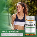 Vitamin A 3000mcg - Improve Vision, Resist Fatigue Improve Eyes Clarity Promote Growth and Development - 120 Capsules