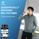 Multivitaminpräparate für Männer – Antioxidantien, Knochen, Immunsystem, Energie, Stoffwechsel, Muskelfunktion – 120 Kapseln