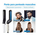 Men's Hair Beard Portable Hair Curler Electric Comb Straightening Brush