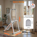 MERACH Stair Stepper New Version Vertical Compact Folding Exercise Climber with Extended Step Range Adjustable Handlebar&Pedals