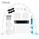 Adjustable Balloon Arch Kit Frame Semicircle Balloon Stand Holder Ballon Column Birthday Wedding Decorations Baby Shower Decor