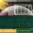 Weatherproof Green Privacy Fence Tennis Screen Sun Wind Protection Shade Net with Cable Ties Fence for Garden Balcony Sport