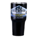 Magic Mountain 990ml Stainless Steel Double Layer Thermal Cup With Straw