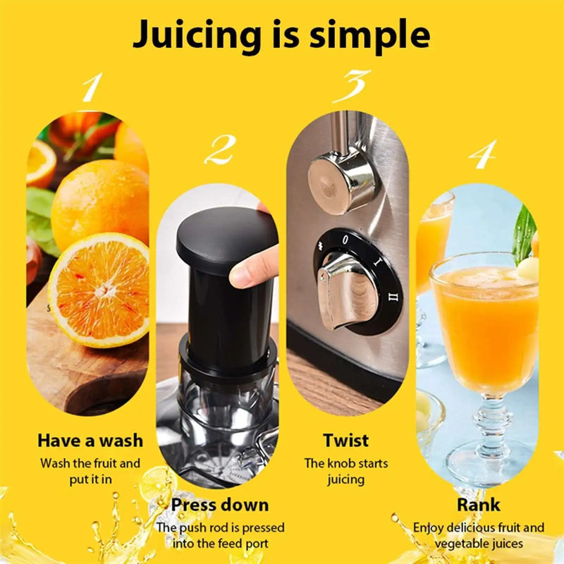 400W Juicer Machine,22000RPM Juicer with 3-inch Big Mouth for Whole Fruits and Veg,Juice Extractor with 2 Speeds,Easy to Clean