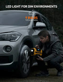 The Nomad Press | Dual-Power 110V-230V Portable Air Compressor