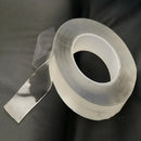 Fita Adesiva Dupla Face 5 Metros Extra Forte Transparente com NanoGel Silicone Magico Lavavel