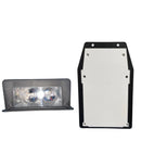 Luminária Solar 2 lampadas com Sensor de Movimento para Parede Externa LED Energia Solar com Filamento Colonial