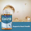 CoQ10 Capsules - Promote Cardiovascular and Heart Health, Provide Energy, Circulation Support, Antioxidant - 120 Capsules