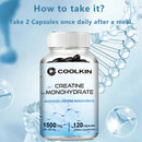 Creatine Monohydrate - Increase Muscle Strength and Improve Athletic Performance - 120 Capsules