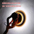 9-inch Electric Drywall Sander 225MM Wall Grinding Machine Putty Dustless selfvacuum LED Long Rod Polishing Sand Paper Machine