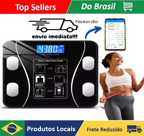 Bluetooth Professional Bioimpedanz-Körperwaage-Neverdie Store