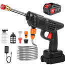 Portable Electric High Pressure Washer Rechargeable Car Wash Gun Cordless Electric Water Gun Foam Machine for Makita 21V Battery