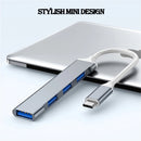 USB 3.0 Hub 4 Ports 5 Gbit/s Superschnell Maus Tastatur HD